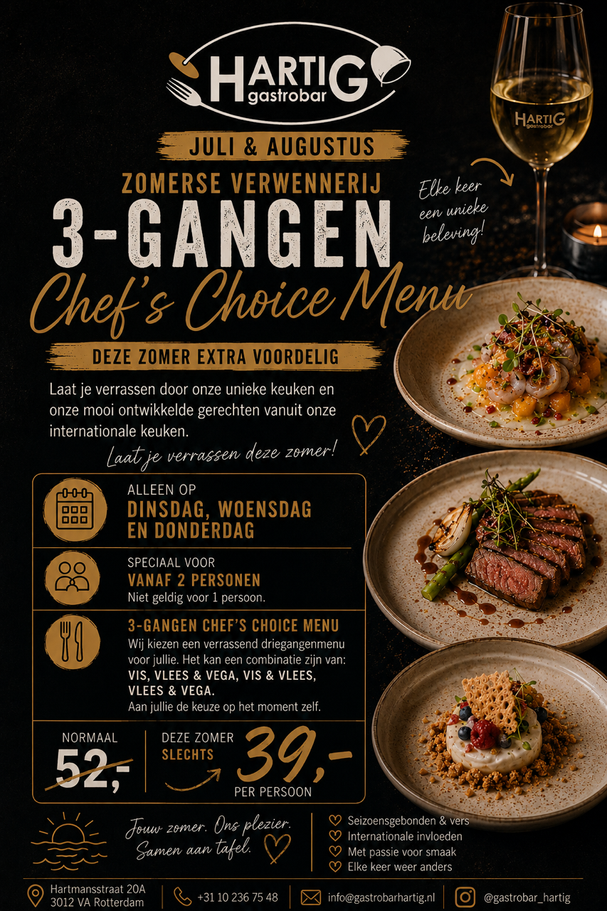 Gastrobar Hartig Rotterdam